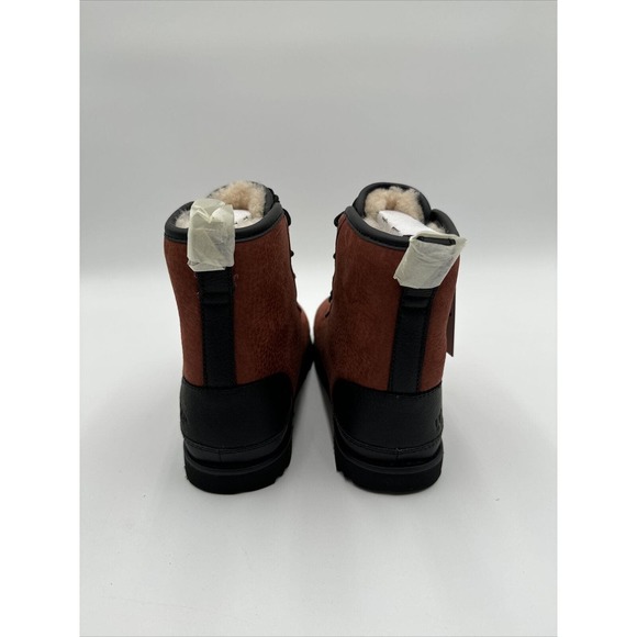 UGG HARKLEY WATERPROOF RED OXIDE LEATHER MEN\'S HIKING BOOTS SIZE US 5/ UK 4